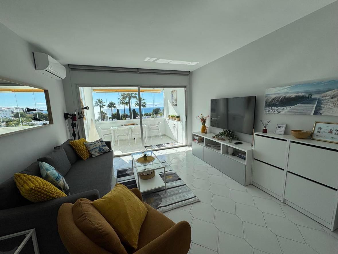 לה קאלה דה מיחאס Amazing Sea View Apartment In Miraflores מראה חיצוני תמונה
