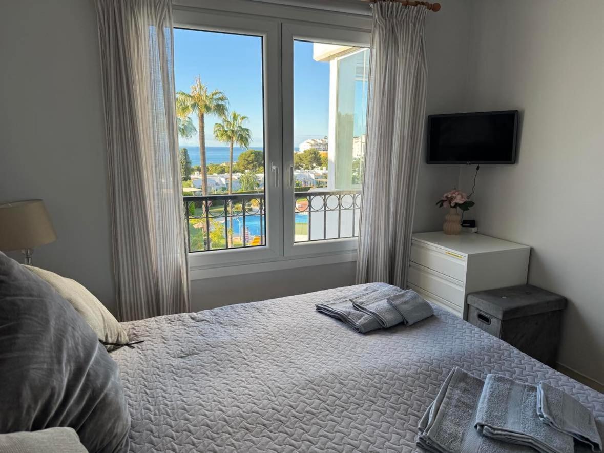 לה קאלה דה מיחאס Amazing Sea View Apartment In Miraflores מראה חיצוני תמונה