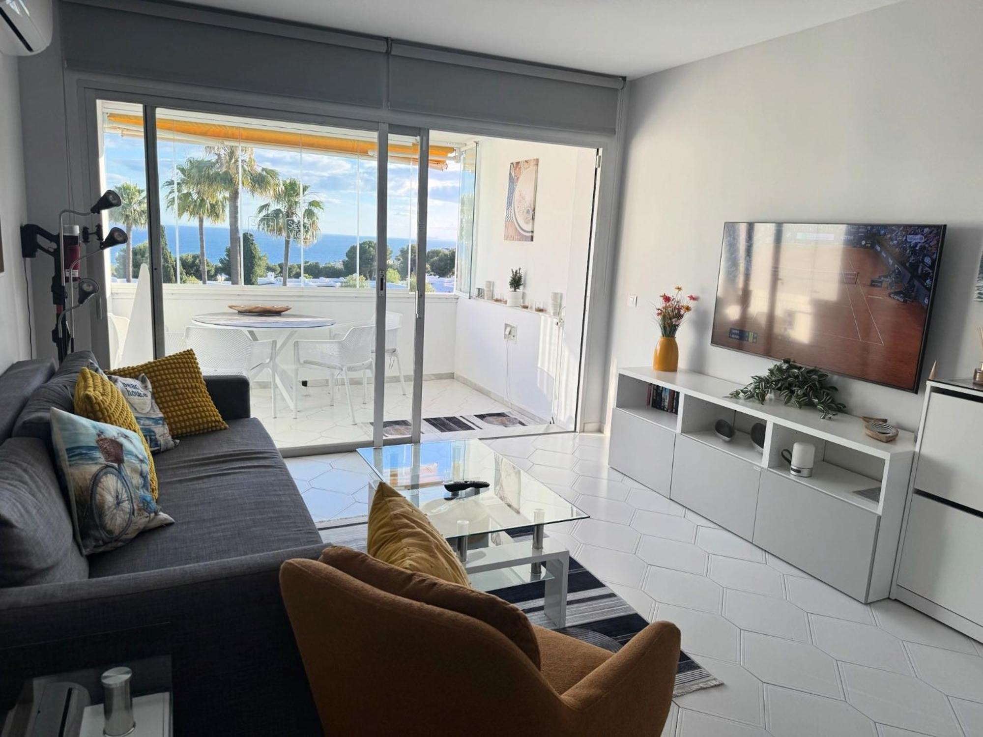 לה קאלה דה מיחאס Amazing Sea View Apartment In Miraflores מראה חיצוני תמונה